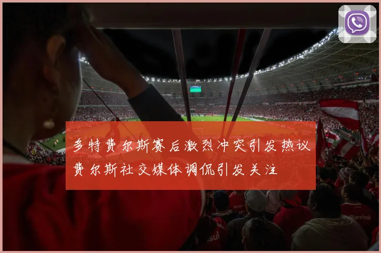 多特费尔斯赛后激烈冲突引发热议费尔斯社交媒体调侃引发关注