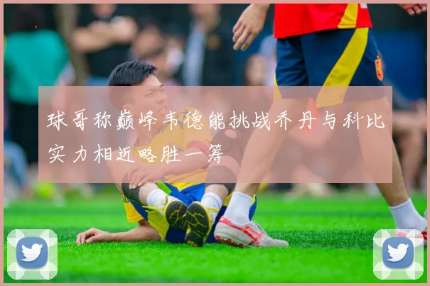 球哥称巅峰韦德能挑战乔丹与科比实力相近略胜一筹